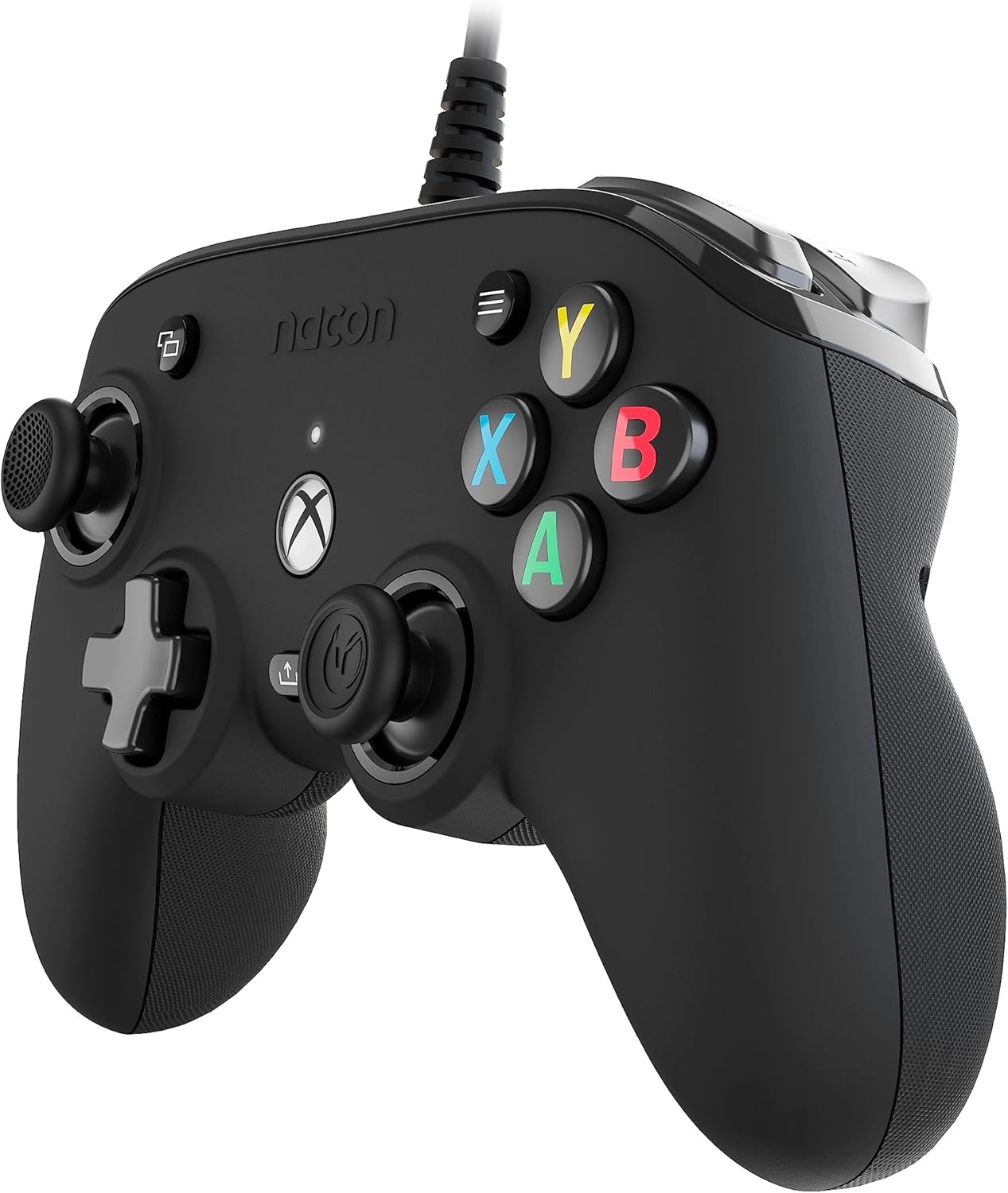 Nacon - Wired PRO Compact Controller (Black) Xbox One